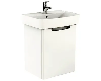 Obrázok produktu pre Kúpeľňová skrinka pod umývadlo Kolo Rekord 51,5x59,1 cm biela matná 89545000