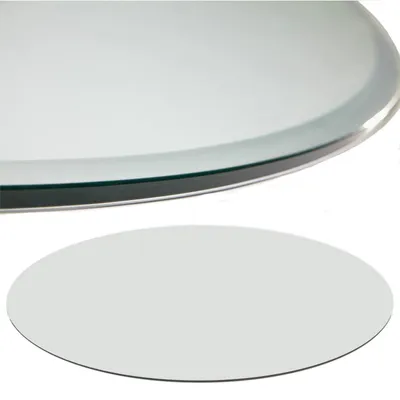 Productafbeelding van Glasplaat voor Kachel en Tafelblad Ø 70 cm van ESG-Veiligheidsglas