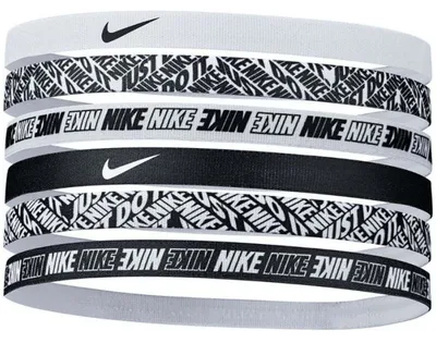 Produktbild von Nike Stirnbänder 6er-Pack Weiß-Weiß-Weiß Weiß