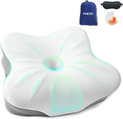 Produktbild von Reisekissen memory foam, grau, ergonomisch, für Reisen