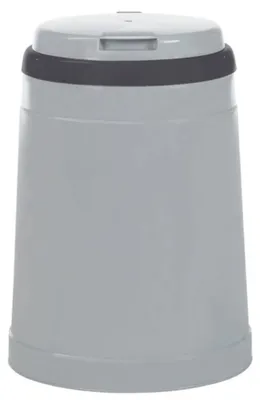 Image de Allibert Mammouth, 70 l, rond, plastique, gris, manuel, plastique