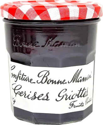 Produktbild von Bonne Maman Sauerkirsch-Konfitüre - Fruchtiger Genuss aus Frankreich 370g