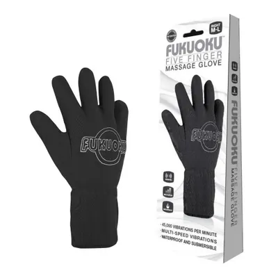 Produktbild von FUKUOKU Glove Massage-Handschuh black