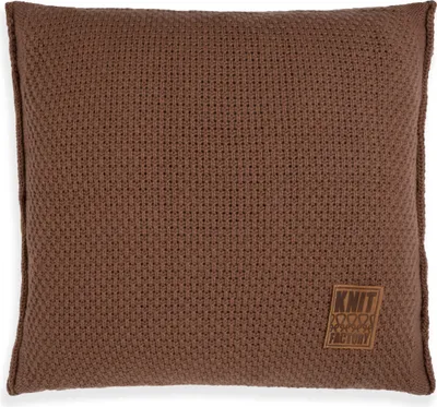 Produktbild von Knit Factory Jesse Kissen - Tobacco - 50x50 cm