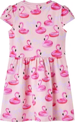 Produktbild von vidaXL Kinderkleid Hellrosa 128