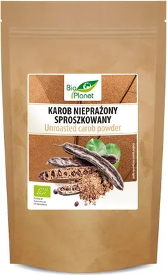 KAROB NIEPRAŻONY SPROSZKOWANY BIO 200 g - BIO PLANET