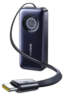 Zdjęcie produktu dla Baseus E0027J00, 20000 mAh, 100 W, Niebieski