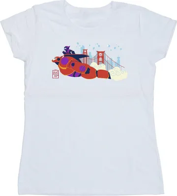 Produktbild von Disney - "Big Hero 6" T-Shirt für Damen BI13178 (L) (Weiß)