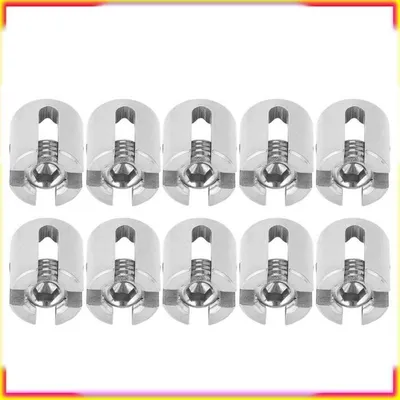 Produktbild von Kreuzkabelklemme aus Edelstahl – M12 5 mm Befestigung – 10er-Packung