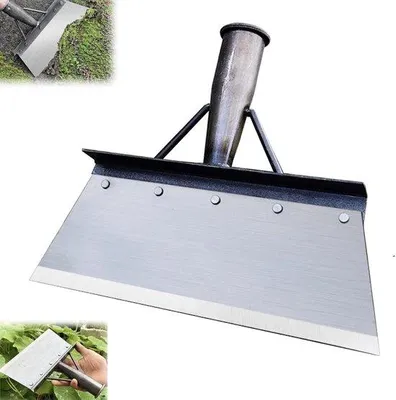 Produktbild von Famanu Multifunktionale Gartenschaufel - Rostfreies Edelstahl, ideal zum Unkrautentfernen