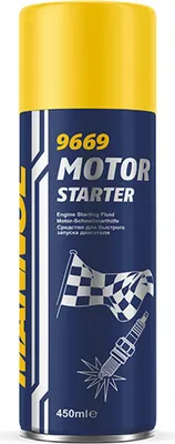 Produktbild von Mannol Moto Starter (Selbststarter - Erleichtert Das Starten Des Motors) Spray 450Ml (9669) (12)