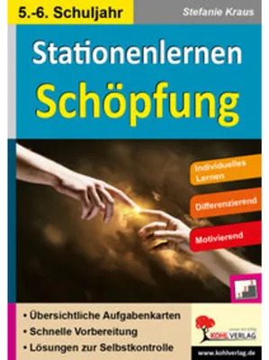 Immagine prodotto di Kohls Stationenlernen Schöpfung / Sekundarstufe