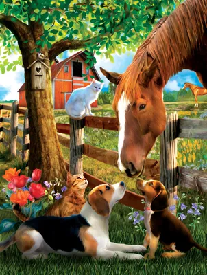 Image de SunsOut Puzzle XXL pièces - Pouvons-nous être amis ? - 300 pièces