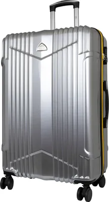 Produktbild von Polycarbonat Großer Reisekoffer Daytona 78 cm Hartschale Silber