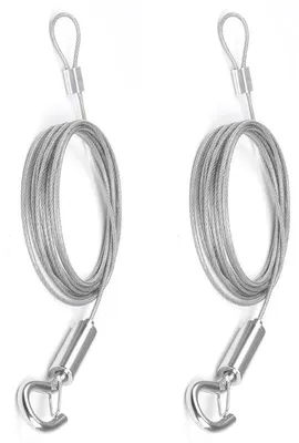 Obrázek produktu pro Ocelové lanko Ø 1,7 mm, nerezové, nastavitelné, 2 m, pro kutily, lehké