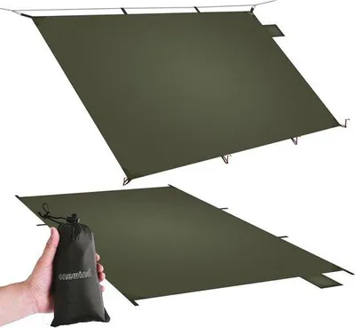Produktbild von Famanu Zeltboden Ultraleicht - 250 x 140 cm - OD Green