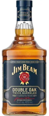 Obrázek produktu pro Jim Beam Double Oak, 0,7 l, Bourbon, USA, 43%