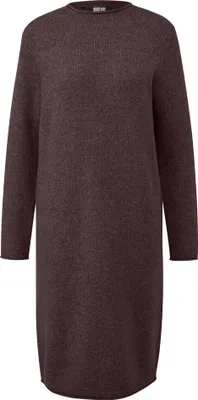 Produktbild von s.Oliver meliertes Strickkleid Regular Fit kurze Länge mit Rollsaum-Details