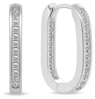 Immagine prodotto di Imperdibili orecchini in argento con zirconi EA885W