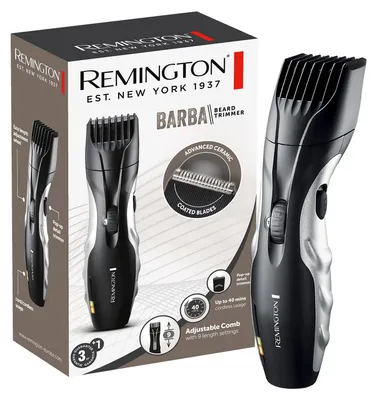Produktbild von Remington Barttrimmer Herren [selbstschärf. Keramik Klingen/0,4-18mm] Bartschnei