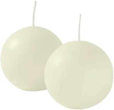 Productafbeelding van Risthò Kaarsenbal - Set van 6 - Was - Crème - 6 x 6 x 6 cm