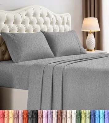 Productafbeelding van Utopia Bedding: 4-delige lakenset voor een kingsize bed, gemaakt van geborstelde microvezel