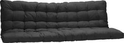 Produktbild von Japanisches Futon MODULO Spezialsofa mit Bettfunktion - 135 × 190 cm - Farbe schwarz