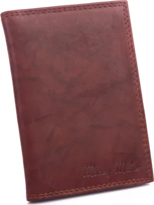 Produktbild von Money Maker Dokumenten-Etui Kartenetui Echtleder Fahrzeugschein-Etui Dunkelbraun