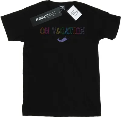 Produktbild von Disney - "On Vacation" T-Shirt für Damen BI17463 (XL) (Schwarz)