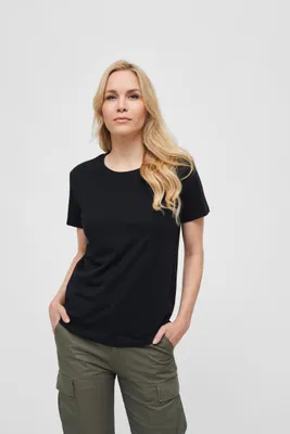 Obrázek produktu pro Urban Classics Dámské tričko s krátkým rukávem Antecast černá M