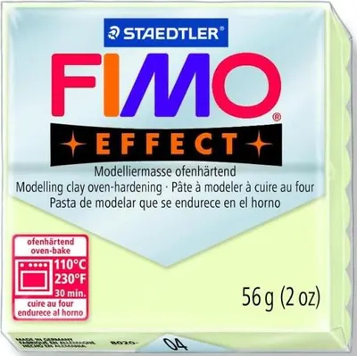 Image de FIMO 8020-04 Pâte à modeler FIMO effect phosphorescente