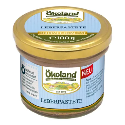Produktbild von Leberpastete in Gourmet-Qualität - Glas 100g