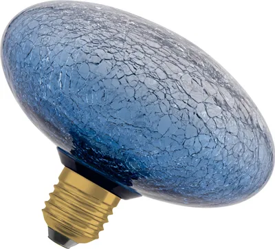 Image de LAMPE LED OSRAM DECOR EN VERRE FISSURÉ, forme plate, lampe LED, matte, 3,5 W, 300 lm, 2700 K, CRI 80