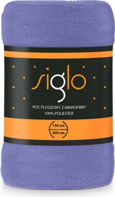 Zdjęcie produktu dla Narzuta z mikrofibry 150x200 Siglo lavender Faro
