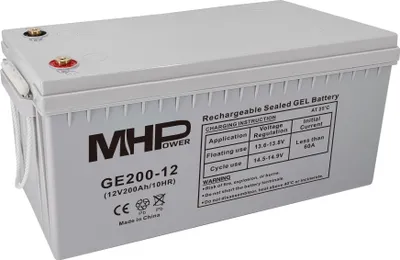 Image de MHPower GE200-12 12V/200Ah Batterie gel