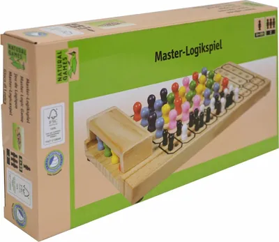 Produktbild von Logikspiel Lernspiel 27x12,5x4cm buntes Spielzeug