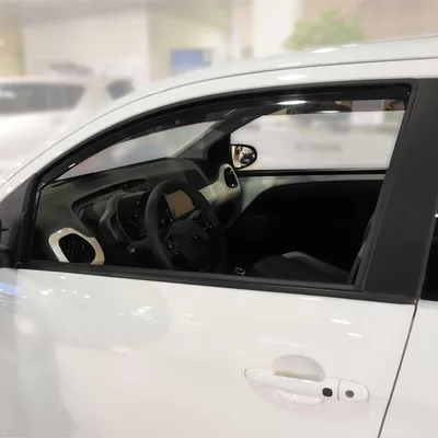 Produktbild von Windabweiser Regenabweiser für Peugeot 108 2014-2024 5tür Dunkel Acryl 2tlg