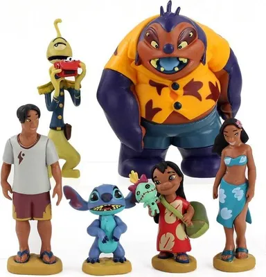 Obrázek produktu pro Figurky Disney Lilo A Stitch 6 Ks