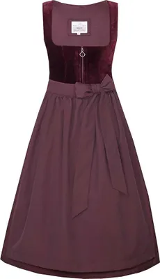 Produktbild von Dirndl Kirchham 75cm Länge bordeaux 36