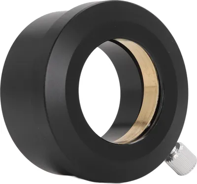 Image de Adaptateur d'oculaire de télescope 2 pouces à 1,25 pouces Adaptateur de montage entièrement métallique avec bague en laiton pour la photographie DSLR, utilisation de l'oculaire