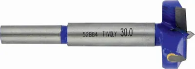 Produktbild von Scharnierbohrer TIVOLY Hartmetallplättchen - Zylinderschaft Ø 26 mm L 79.5 mm - 11102422600