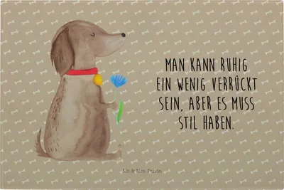 Produktbild von Mr. & Mrs. Panda Schneidebrett Aus Glas Hund Blume - Hundeglück - Geschenk, Haha, Schneidplatte, Hundeliebe, Hunde, Hackbrett, Süß, Sprüche, Schneidbrett