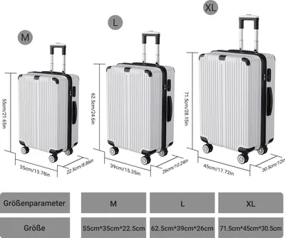 Produktbild von Reisetasche, Hartschale, TSA-Schloss, ADUP-054