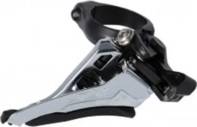 Image de SHIMANO FD-M7100-M dérailleur 'SLX', 2x12 vitesses, Side Swing, Front Pull, collier 34,9 mm, 66-69°, noir/argenté