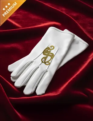 Image de Gants de Saint-Nicolas brodés Deluxe - Taille 13