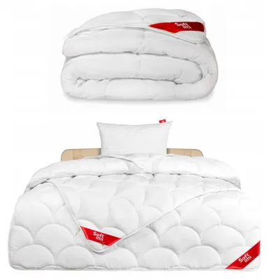 Produktbild von Softimi Antialergisches Winter-Bettdecken-Set mit Kissen 140x200/70x80