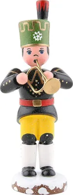 Produktbild von Winterkinder Bergmann Trompete (9cm) von Hubrig Volkskunst