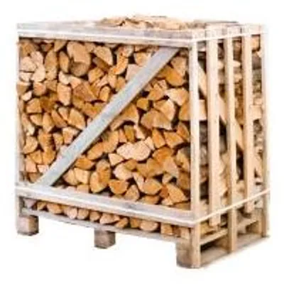 Produktbild von Halbe palette kammergetrocknetes gespalten Erle Brennholz 25cm
