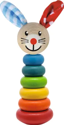 Image de Jeu d'empilage Eichhorn Baby, 7 pièces.