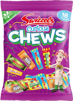 Produktbild von Swizzels Curious Chews (12 x 171g)